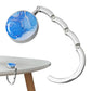 ROUND FOLDING TABLE PURSE HOOK