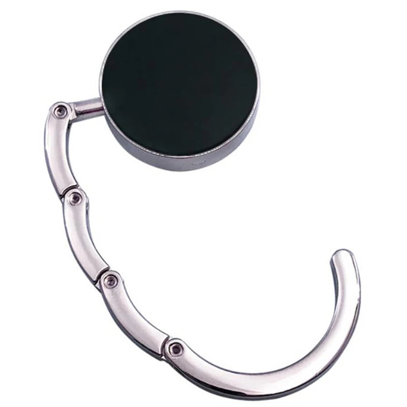 PORTABLE FOLDING BAG HANGER FOR TABLES