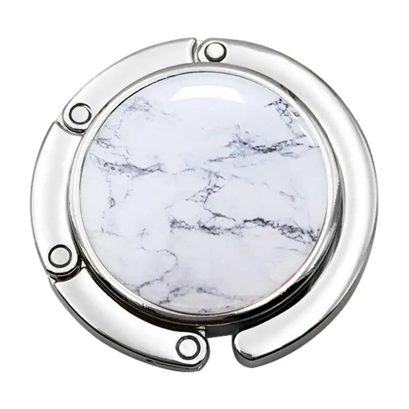ROUND FOLDING TABLE PURSE HOOK