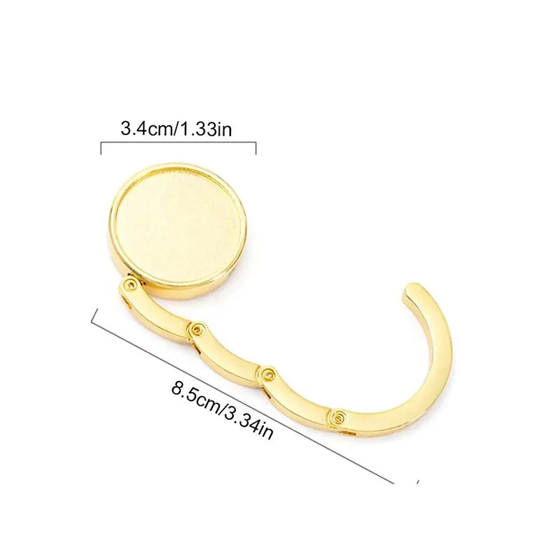 OUTDOOR PORTABLE FOLDING HAND BAG HOOK