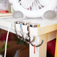 PORTABLE FOLDING BAG HANGER FOR TABLES
