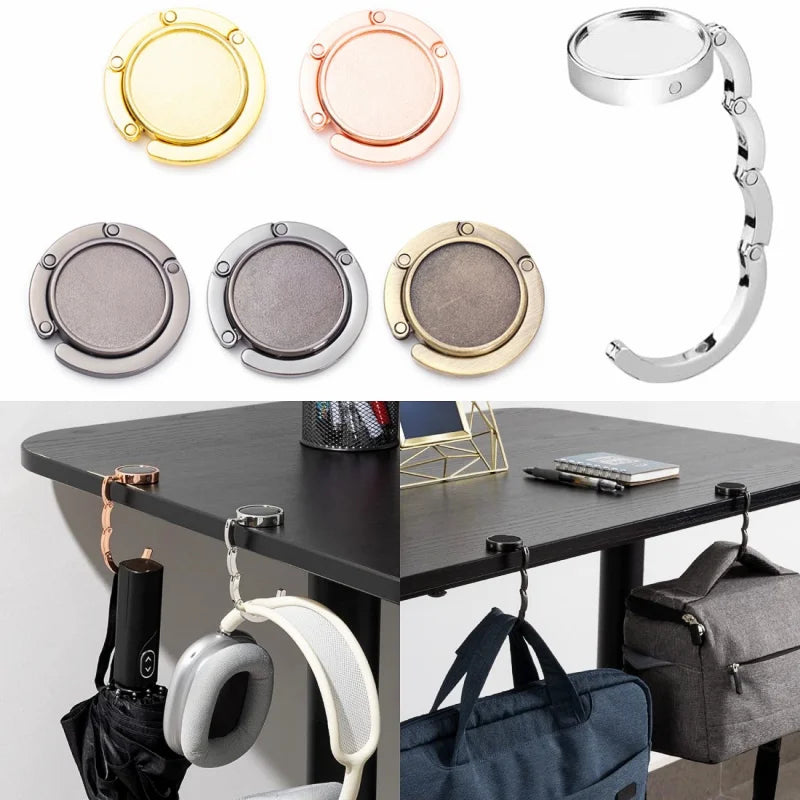 OUTDOOR PORTABLE FOLDING HAND BAG HOOK