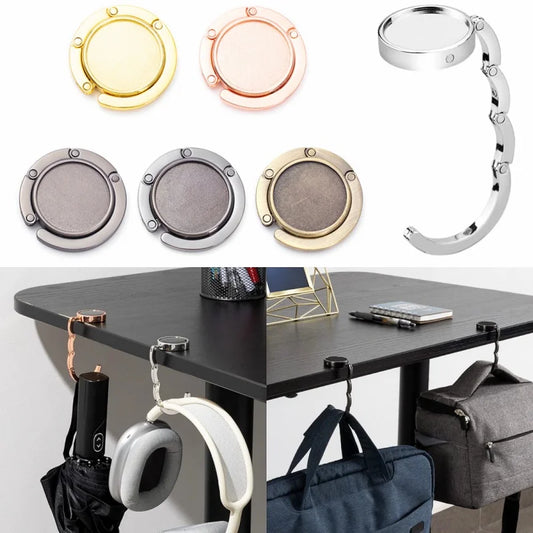 OUTDOOR PORTABLE FOLDING HAND BAG HOOK