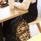 PORTABLE FOLDING BAG HANGER FOR TABLES